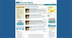 Desktop Screenshot of icncornerstore.com
